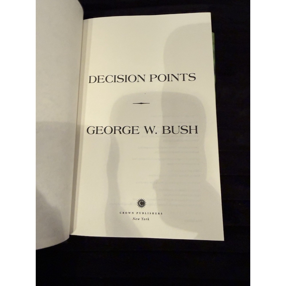 Decision Points by George W. Bush/H.C/First Edition‎ - Picture 8 of 11